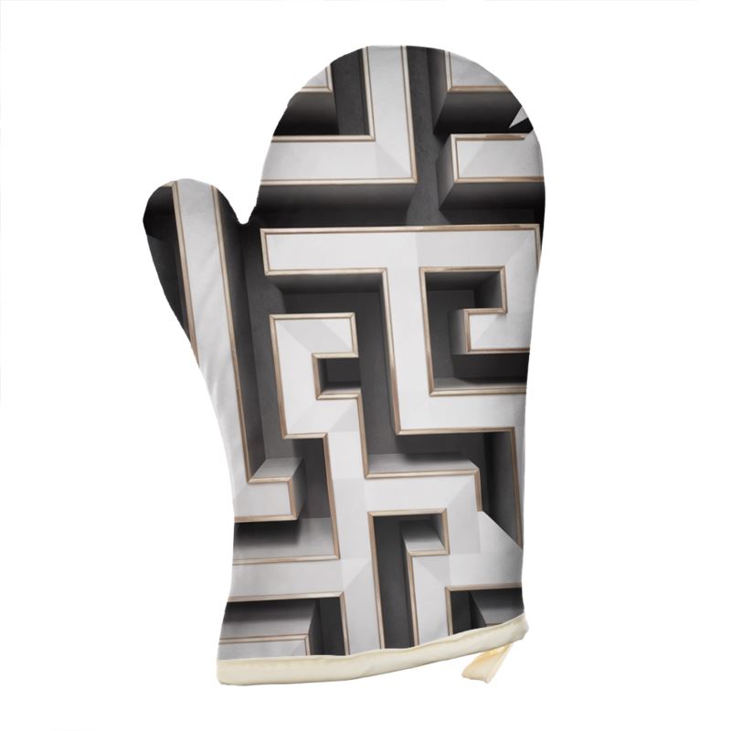 Stylish London Collection Oven Gloves - Limited Edition Designer Kitchen Accessory