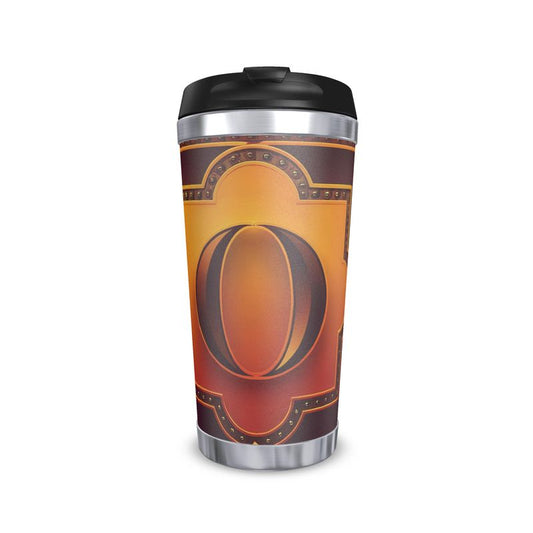 Unique Alphabet O Travel Mug for On-the-Go Adventures