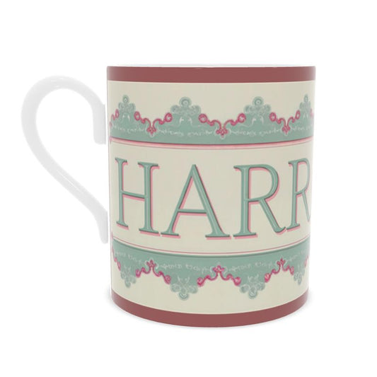Vintage Destination Harrogate Bone China Mug - Elegant Tea Cup